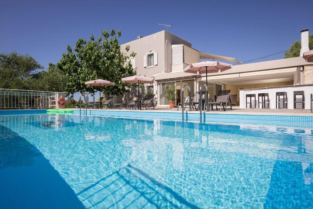 Villa Almyros 5 Bedroom Luxurious Villa Close To The Beach Georgioupoli Exterior foto